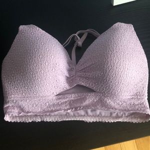 Victoria secret lavender key hole bra